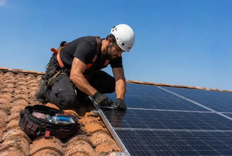 Maintenance et monitoring de panneaux solaires à Saint-Gilles-Croix-de-Vie